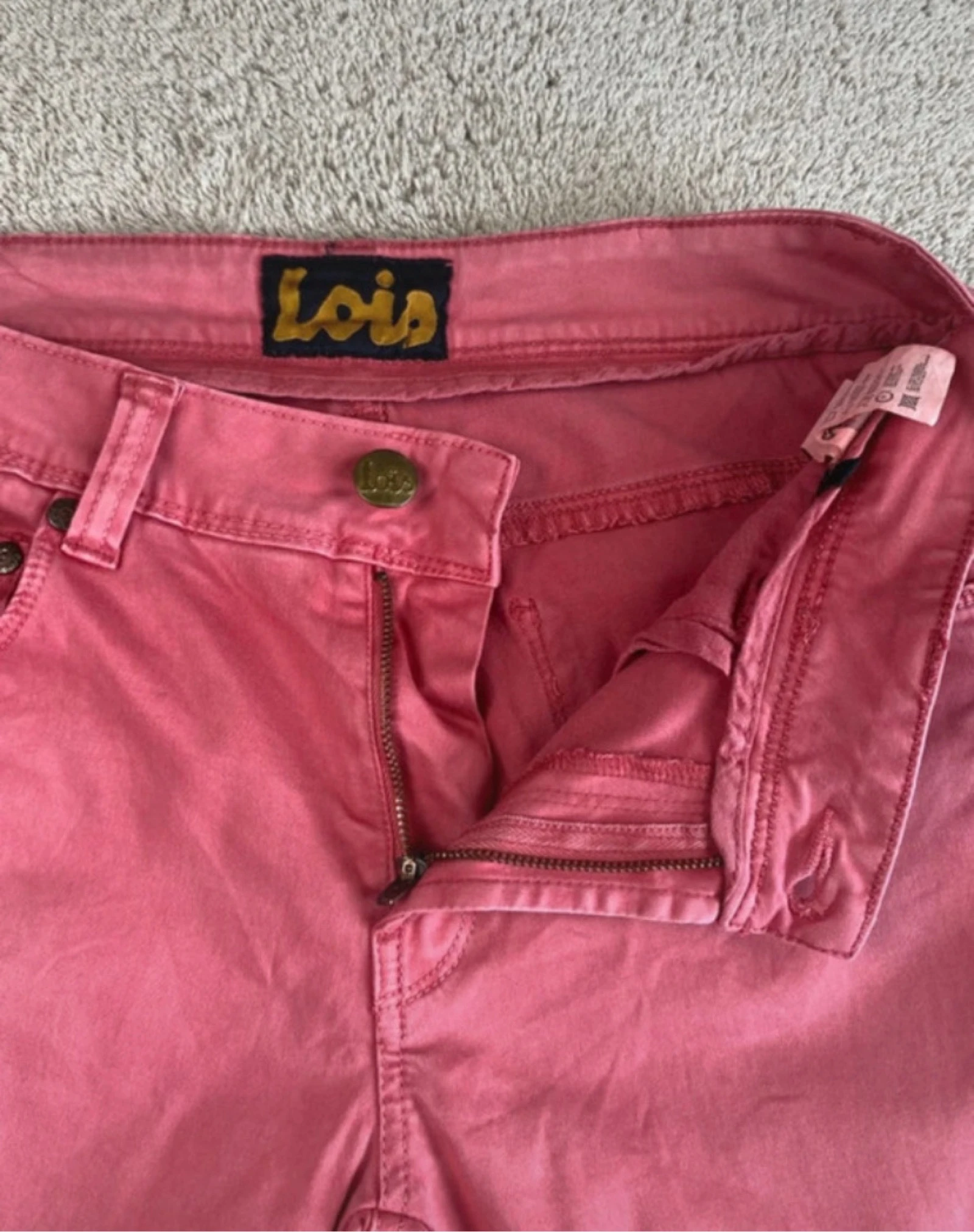 Lois Jeans Retos Rosa Vintage Y2K Tamanho 30 (EU 40) – photo 10